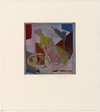 Title: Still life diary | Date: 1989 | Technique: linocut, printed in colour, from multiple blocks