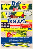Artist: Debenham, Pam. | Title: Pop in Focus. | Date: c.1985 | Technique: screenprint, printed in colour, from multiple stencils