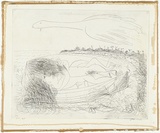 Artist: BOYD, Arthur | Title: Lovers in a boat. | Date: (1968-69) | Technique: etching, printed in black ink, from one plate | Copyright: Reproduced with permission of Bundanon Trust