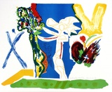 Artist: HANLY, Patrick | Title: Butterfly Vacation | Date: 1989 | Technique: lithograph, printed in colour, from multiple stones
