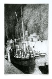 Artist: b'Dunlop, Brian.' | Title: b'Waterfront.' | Date: 1989 | Technique: b'etching and aquatint'