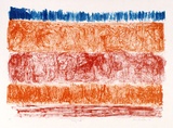 Artist: b'Buckley, Sue.' | Title: b'Rosy red.' | Date: 1968 | Technique: b'lithograph, printed in colour, from multiple stones [or plates]' | Copyright: b'This work appears on screen courtesy of Sue Buckley and her sister Jean Hanrahan'