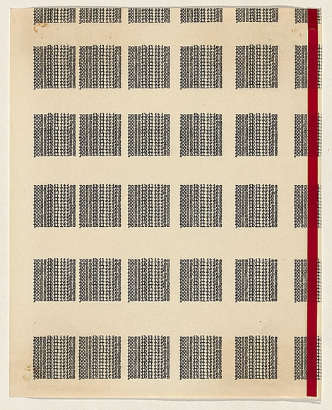 Title: b'Section B (Word situations) - 32 Possibilities: No. 1, 1(A)' | Date: (1970-71) | Technique: b'typewriter'