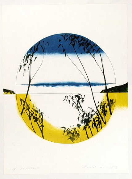 Artist: b'Rose, David.' | Title: b'Bateau Bay III' | Date: 1973 | Technique: b'lithograph, printed in black ink, from one zinc plate'