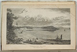 Artist: b'Ham Brothers.' | Title: b'Quarantine ground, Port Phillip Bay.' | Date: 1851 | Technique: b'engravings, printed in black ink, from one copper plate'