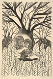 Artist: Brown, Donna. | Title: In the bush | Date: 1995, June | Technique: lithograph, printed in black ink, from one stone