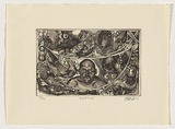 Artist: b'Hodges, Benjamin.' | Title: b'Bloodlines.' | Date: 2006 | Technique: b'etching, printed in black ink, from one plate'