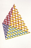 Artist: UNKNOWN | Title: (Poster of colour grid) | Technique: screenprint, printed in colour, from multiple stencils