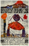 Artist: b'Free Milk Workshop.' | Title: b'Early Masks - an exhibition of artwork by children.' | Date: 1984 | Technique: b'screenprint and cardboard print, printed in colour, from five stencils'