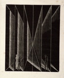 Artist: McGrath, Raymond. | Title: Thro' Dumb Infinity | Date: 1930 | Technique: wood-engraving, printed in black ink, from one block