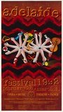 Artist: b'UNKNOWN' | Title: b'Adelaide Festival 1992' | Date: 1991 | Technique: b'offset-lithograph, printed in colour, from multiple plates'