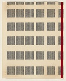 Title: b'Section B (Word situations) - 32 Possibilities: No. 1, 1(A)' | Date: (1970-71) | Technique: b'typewriter'