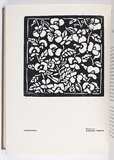 Title: b'Chorozema' | Technique: b'woodcut, printed in black ink, from one block'