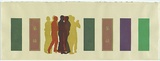Artist: Emmerson, Neil. | Title: Forbidden colours - for Mishima 6/7. | Date: 1999 | Technique: woodcut, printed in 11 colours, from 7 blocks, in 14 passes