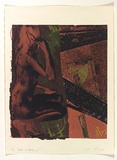 Artist: MEYER, Bill | Title: What's she thinking of? | Date: 1981 | Technique: screenprint, printed four colours, from three screens (photo-indirect with half-tone and open block-out)