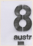 Artist: b'Azlan.' | Title: b'88 Australians is nothing II.' | Date: 2003 | Technique: b'stencil, printed in black ink, from one stencil'