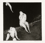 Artist: b'BALDESSIN, George' | Title: b'not titled.' | Date: 1964 | Technique: b'etching and aquatint, printed in black ink, from one plate'