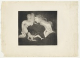 Artist: b'BOYD, Arthur' | Title: bThe women's vow. | Date: (1970) | Technique: b'etching and aquatint, printed in black ink, from one plate' | Copyright: b'Reproduced with permission of Bundanon Trust'