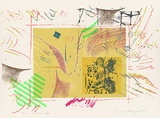 Artist: MEYER, Bill | Title: Wave Rock | Date: 1982 | Technique: screenprint, printed in ten colours, from five screens | Copyright: © Bill Meyer