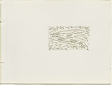 Artist: b'JACKS, Robert' | Title: b'not titled [abstract linear composition]. [leaf 39 : recto]' | Date: 1978 | Technique: b'etching, printed in black ink, from one plate'