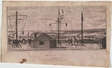 Artist: b'Carmichael, John.' | Title: b'Sydney Cove from Fort Phillip.' | Date: 1838 | Technique: b'engraving, printed in black ink, from one copper plate'
