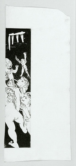 Artist: b'BOYD, Arthur' | Title: b'Lysistrata addressing the women. Variant of No. 2.' | Date: (1970) | Technique: b'etching and aquatint, printed in black ink, from one plate' | Copyright: b'Reproduced with permission of Bundanon Trust'