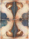 Artist: b'Boccalatte, Suzanne.' | Title: b'Belly III.' | Date: 1995 | Technique: b'drypoint, printed with monotype colour'