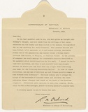 Artist: LINDSAY, Norman | Title: Letter 2 | Date: 1918 | Technique: letterpress