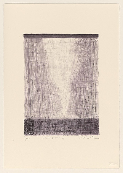 Title: b'Mangrove 4' | Date: 2004 | Technique: b'lithograph, printed in black ink, from one stone'