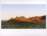 Artist: b'Rose, David.' | Title: b'Sunrise - East Kimberleys' | Date: 1987 | Technique: b'screenprint, printed in colour, from multiple stencils'