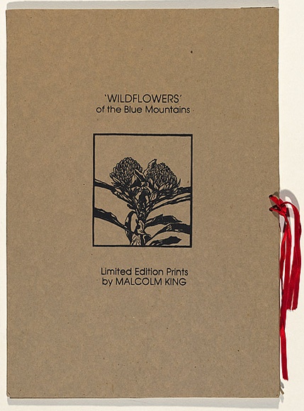 Artist: b'King, Malcolm.' | Title: b'Wildflowers' of the Blue Mountains | Date: 1990 | Technique: b'screenprints, printed in colour, from multiple stencils'