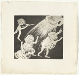 Artist: b'BOYD, Arthur' | Title: b'The women defend themselves.' | Date: (1970) | Technique: b'etching and aquatint, printed in black ink, from one plate' | Copyright: b'Reproduced with permission of Bundanon Trust'