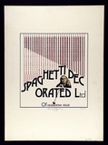 Title: b'Spaghetti decorated.' | Date: 1974