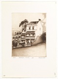 Artist: PLATT, Austin | Title: Paddington Terrace | Date: 1981 | Technique: etching, printed in black ink, from one plate