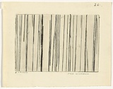 Artist: b'WILLIAMS, Fred' | Title: b'Sapling forest' | Date: 1961 | Technique: b'engraving and drypoint, printed in black ink, from one copper plate' | Copyright: b'\xc2\xa9 Fred Williams Estate'