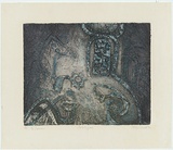 Artist: b'Marshall, Jim.' | Title: b'Sololique' | Date: 1964 | Technique: b'etching and aquatint, printed in colour,'