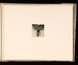 Artist: b'Mann, Gillian.' | Title: b'(Abstract form).' | Date: 1981 | Technique: b'etching, printed in black ink, from one plate'