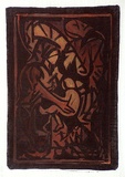 Artist: b'Stephen, Clive.' | Title: b'(Family scene)' | Date: c.1950 | Technique: b'linocut, printed in colour, from multiple blocks'