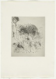 Artist: BOYD, Arthur | Title: The old woman of the sea. | Date: 1970 | Technique: etching, printed in black ink, from one plate | Copyright: Reproduced with permission of Bundanon Trust