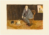 Artist: Robinson, William. | Title: Self portrait for town and country [2] | Date: 2004 | Technique: lithograph, printed in colour, from multiple stones