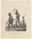 Artist: b'KING, Philip Gidley' | Title: b'A Family of New South Wales.' | Date: 1793 | Technique: b'engraving, printed in black ink, from one copper plate'