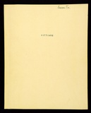 Artist: b'Johnson, Tim.' | Title: b(from Fittings: an artist's book containing [25] pp., incl., [15] pp., of illustration, [5] blue sheets, yellow cardboard cover). | Date: c.1971 | Technique: b'offset-lithograph on typescript' | Copyright: b'\xc2\xa9 Tim Johnson'