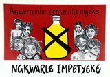 Artist: CAAMA | Title: Anwernenhe arntamtaretyeke ngkwarle impetyeke. | Date: 1986 | Technique: lithograph, printed in colour, from multiple stones [or plates]
