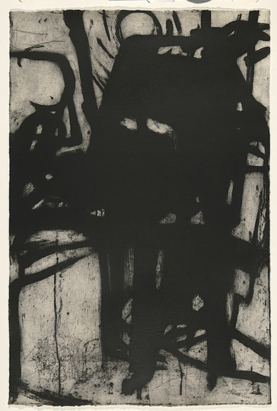 Artist: b'Tomescu, Aida.' | Title: b'Seria Unu III' | Date: 1993 | Technique: b'lift-ground aquatint, printed in black, from a steel plate' | Copyright: b'\xc2\xa9 Aida Tomescu. Licensed by VISCOPY, Australia.'