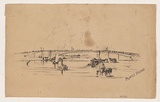 Artist: b'Thomas, Edmund.' | Title: bPrince's Bridge. | Date: 1853 | Technique: b'pen-lithograph, printed in black ink, from one stone'
