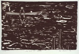 Artist: Jones, Tim. | Title: The book of water | Date: 1994 | Technique: lithograph, printed in dark brown ink, from one stone