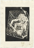 Artist: BOYD, Arthur | Title: The hunters set out to trap the Unicorn. | Date: 1973-74 | Technique: aquatint, printed in black ink, from one plate | Copyright: Reproduced with permission of Bundanon Trust