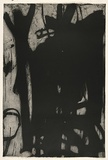 Artist: Tomescu, Aida. | Title: Seria Unu IV | Date: 1993 | Technique: lift-ground aquatint, printed in black, from a steel plate | Copyright: © Aida Tomescu. Licensed by VISCOPY, Australia.