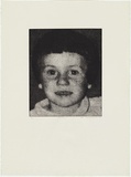 Artist: b'MADDOCK, Bea' | Title: b'Child I' | Date: July 1974 | Technique: b'photo-etching and aquatint, printed in black ink, from one zinc plate'