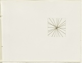 Artist: JACKS, Robert | Title: not titled [abstract linear composition]. [leaf 50 : recto] | Date: 1978 | Technique: etching, printed in black ink, from one plate